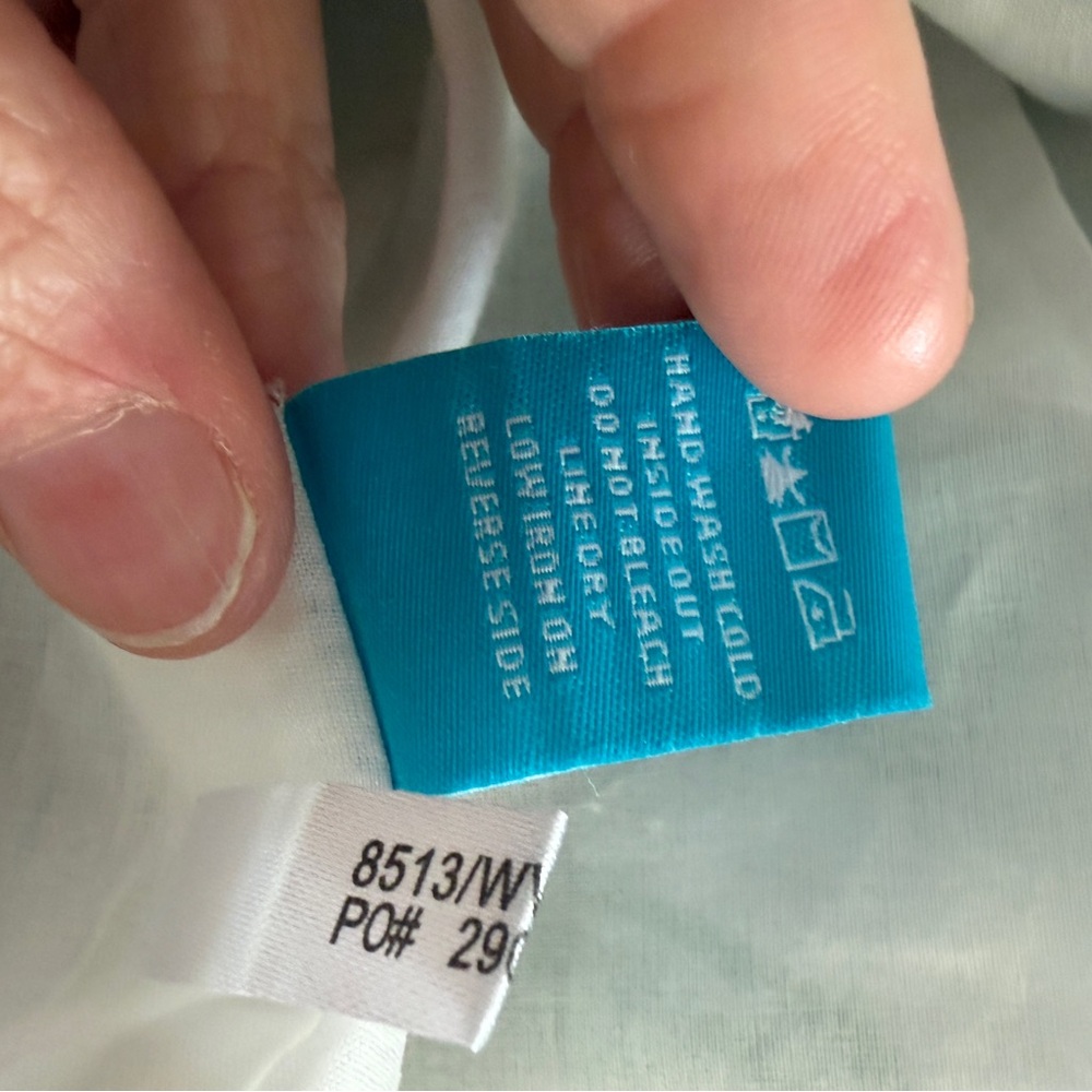 NWT Tori Richard Leafy Green and White Dress - Picture 11 of 12